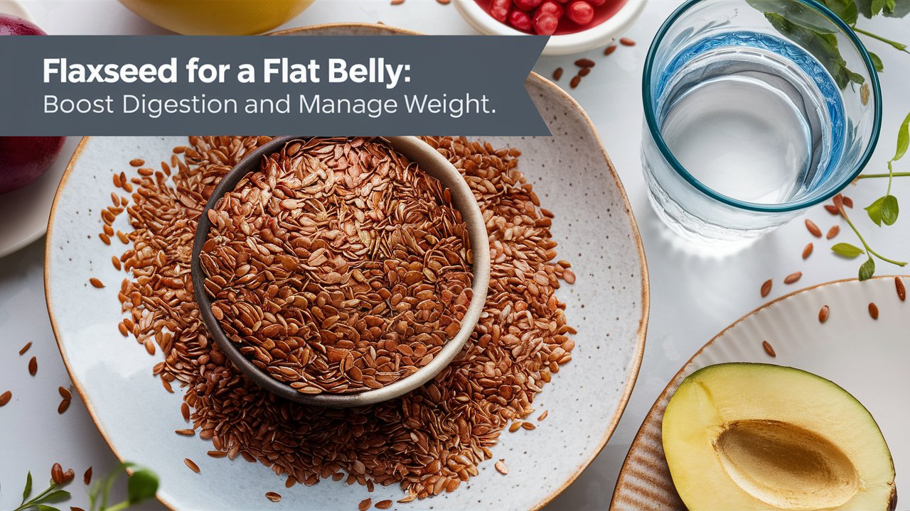 Flaxseed for a Flat Belly: Boost Digestion and Manage Weight