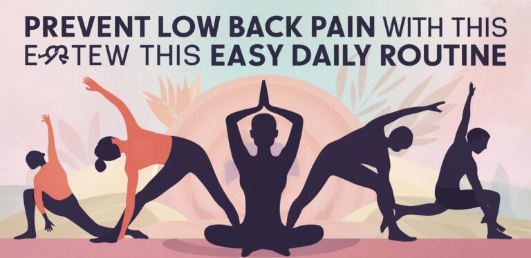 Prevent Low Back Pain with This Easy Daily Routine