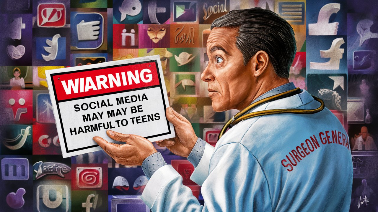 "The Surgeon General's Call: Warning Labels for Social Media to Protect Teens"