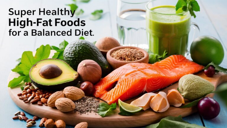 Super Healthy High-Fat Foods for a Balanced Diet