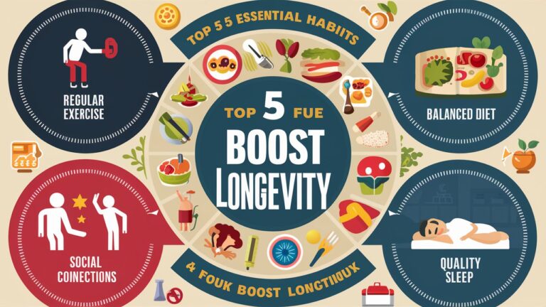 "5 Essential Habits to Boost Your Longevity: Expert Tips for a Longer, Healthier Life"