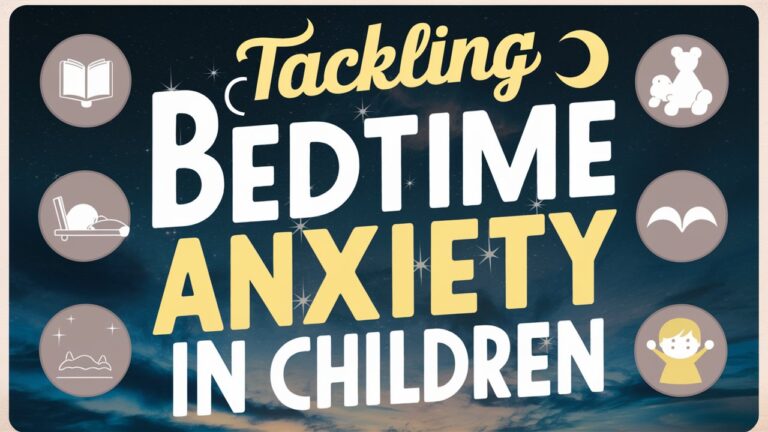 "Tackling Bedtime Anxiety in Children: Insights, Strategies, and Expert Advice"