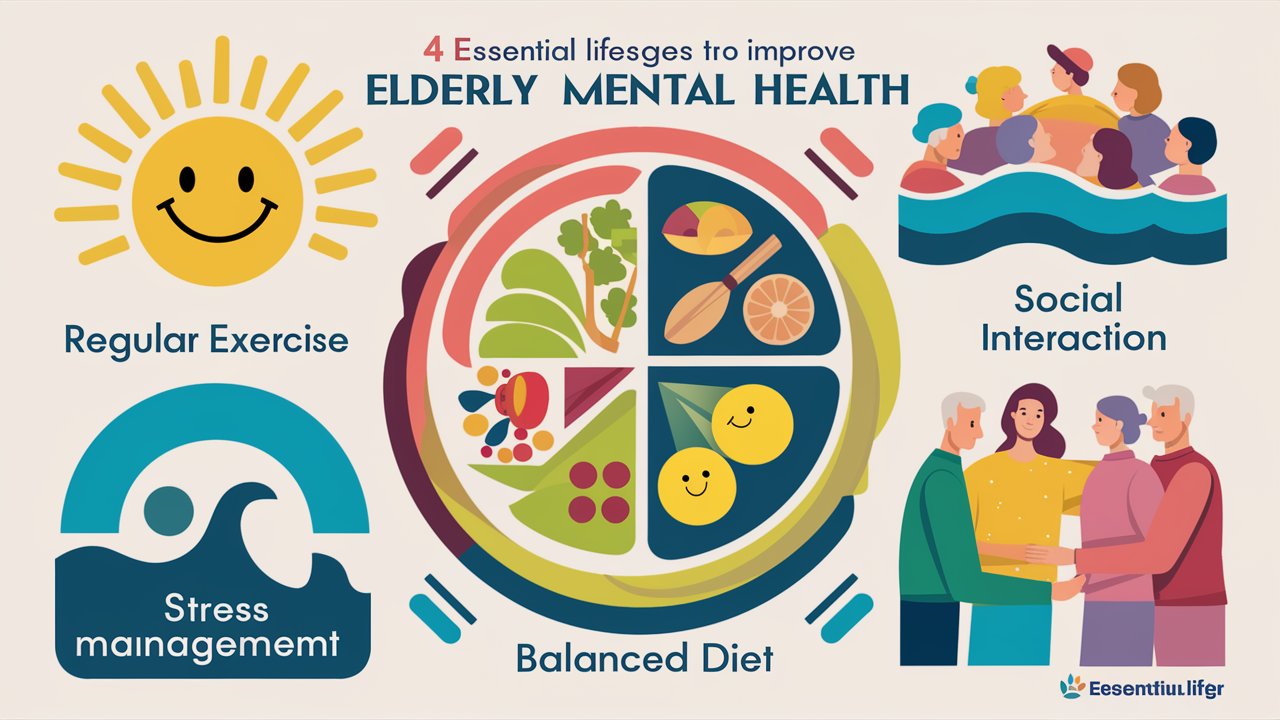 Enhancing Elderly Well-being: 4 Essential Lifestyle Changes for Mental Health