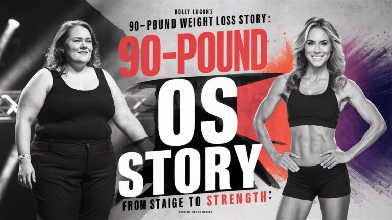 Holly Logan's 90-Pound Weight Loss Story : From Stage to Strength